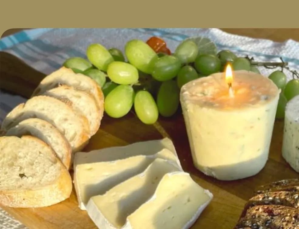 Edible candle